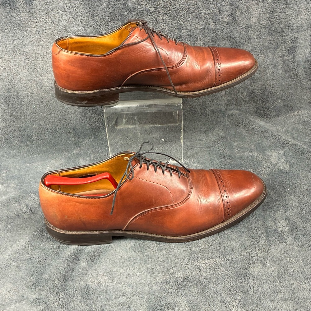 Allen Edmonds Byron Cap Toe Oxford Dress Shoes Men's Size 13 B Brown